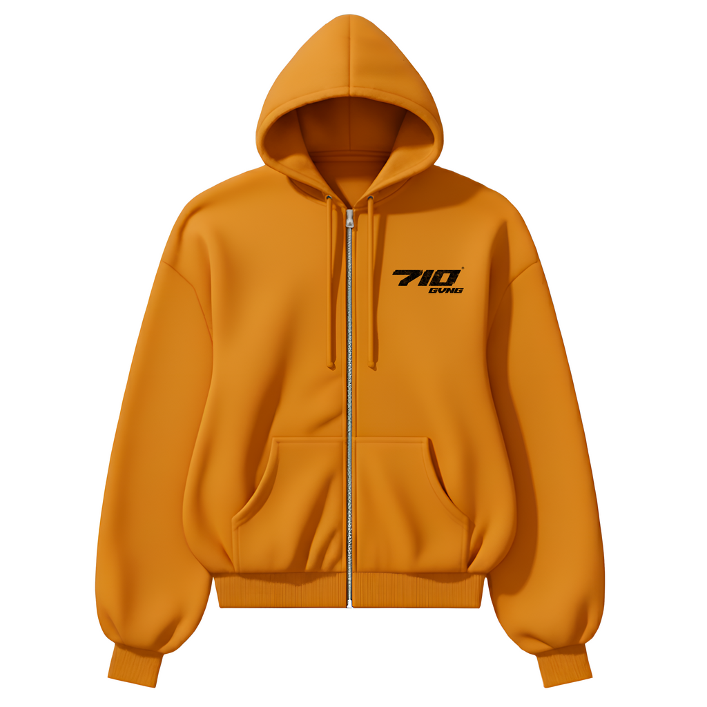 FULL ZIP - "THE RAT" - FRIENDS AND FAMILY - AMARELO